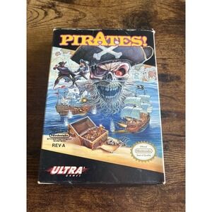 Pirates! (Nintendo Entertainment System NES) - CIB - Complete Tested